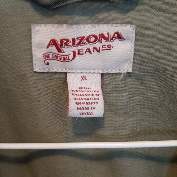 Arizona Jeans Camouflage Utility Jacket; Women's XL; Long or short sleeve; EUC - Picture 5 of 5